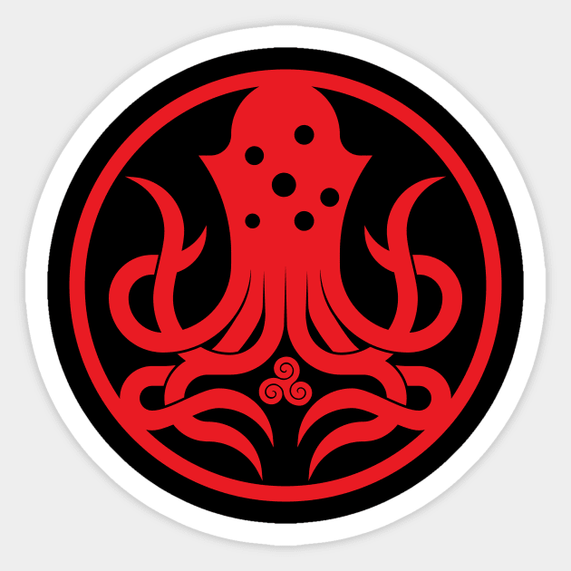 Cthulhu in the Deep South Sticker by LBJeffries39